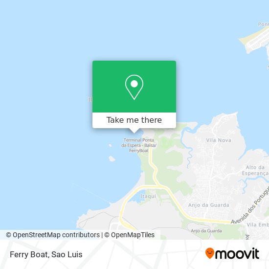 Mapa Ferry Boat