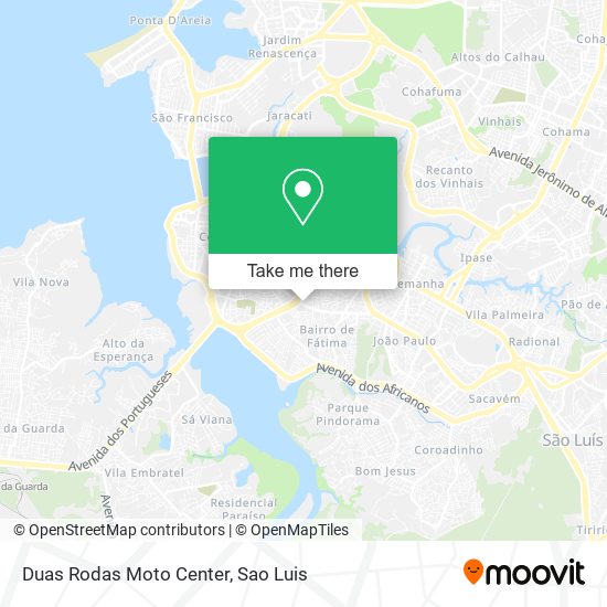 Mapa Duas Rodas Moto Center