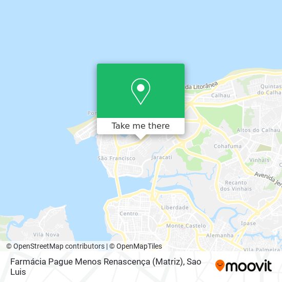 Farmácia Pague Menos Renascença (Matriz) map