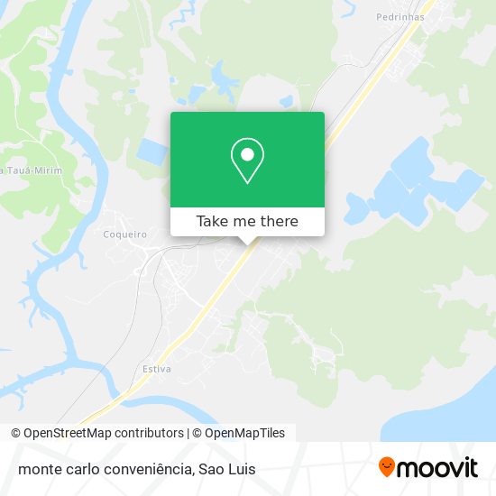 monte carlo conveniência map