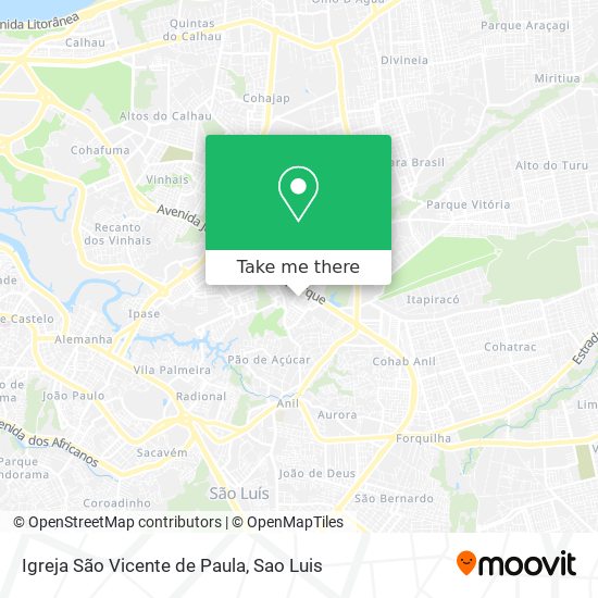 Igreja São Vicente de Paula map