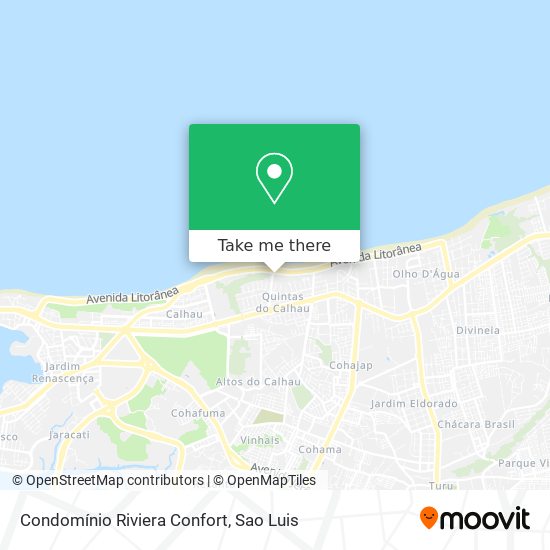 Condomínio Riviera Confort map
