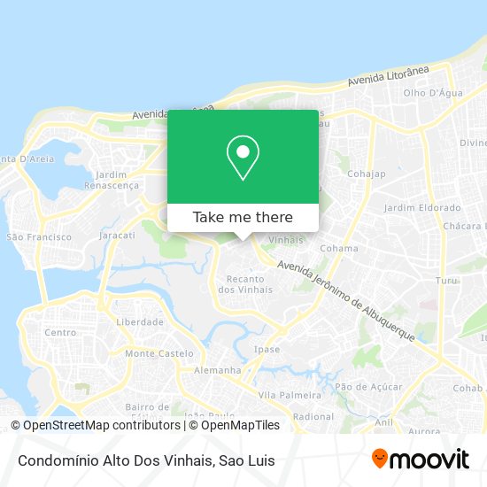 Condomínio Alto Dos Vinhais map
