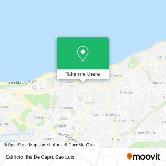 Edifício Ilha De Capri map