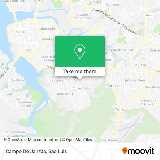 Campo Do Jairzão map