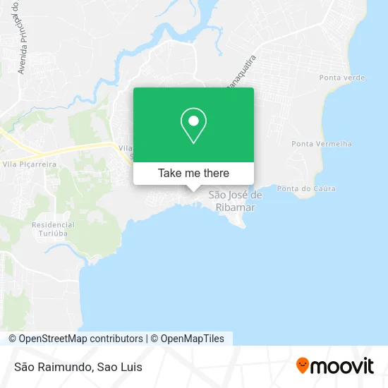 São Raimundo map