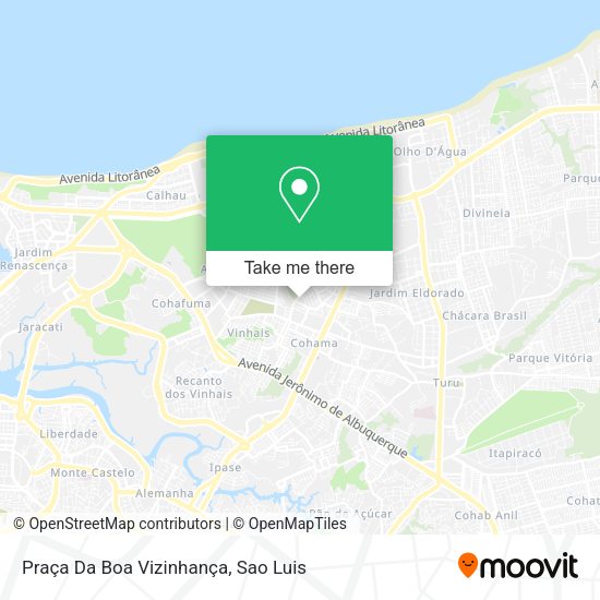 Praça Da Boa Vizinhança map