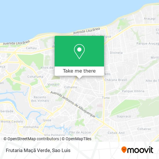 Frutaria Maçã Verde map