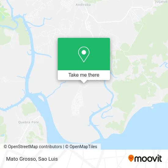 Mato Grosso map