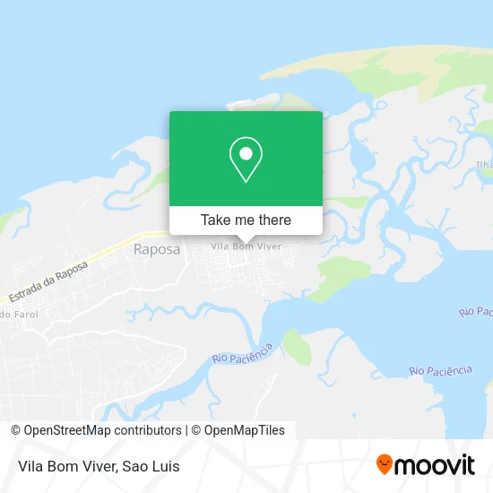 Vila Bom Viver map