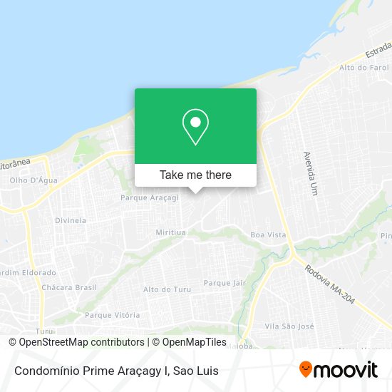 Condomínio Prime Araçagy I map