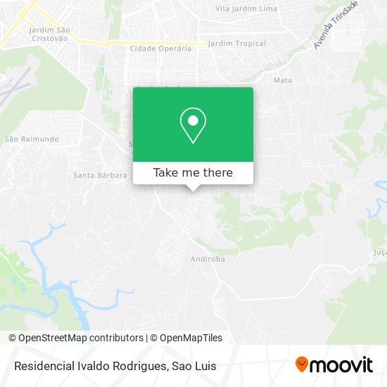 Residencial Ivaldo Rodrigues map