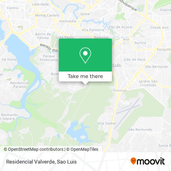 Residencial Valverde map