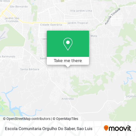Escola Comunitaria Orgulho Do Saber map