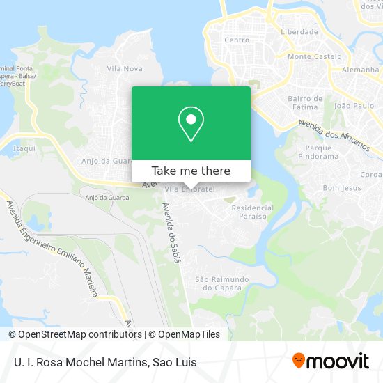 U. I. Rosa Mochel Martins map