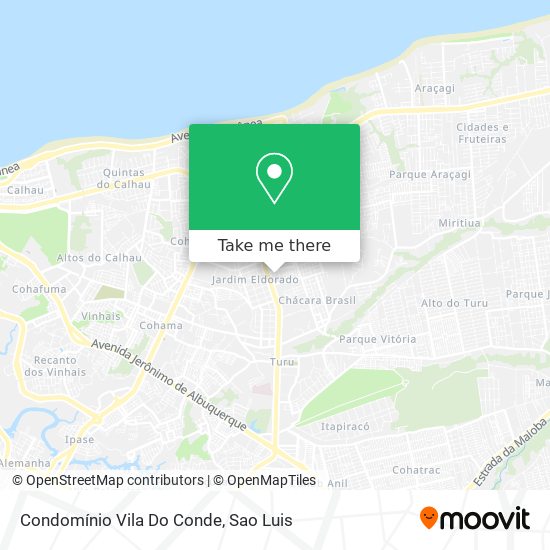 Condomínio Vila Do Conde map