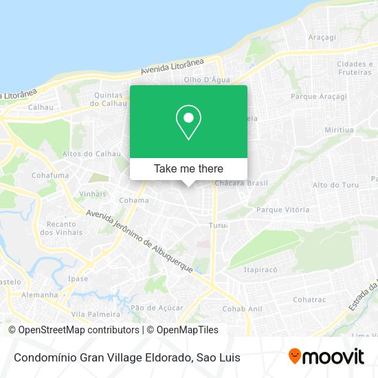 Condomínio Gran Village Eldorado map