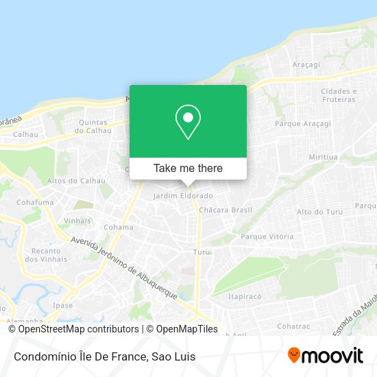 Condomínio Île De France map