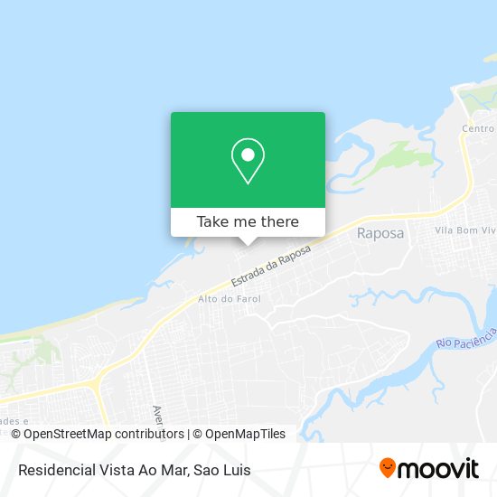Residencial Vista Ao Mar map