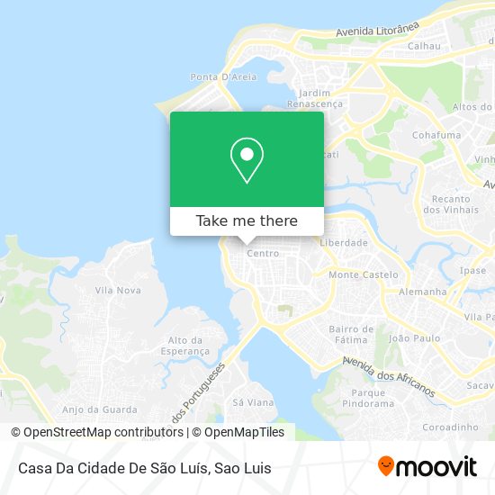 Casa Da Cidade De São Luís map