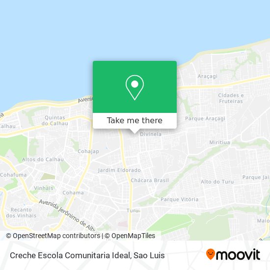 Creche Escola Comunitaria Ideal map