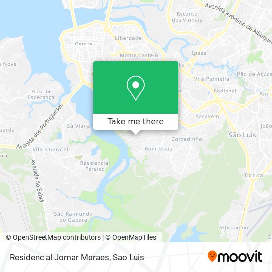 Mapa Residencial Jomar Moraes