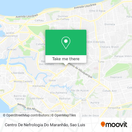 Centro De Nefrologia Do Maranhão map