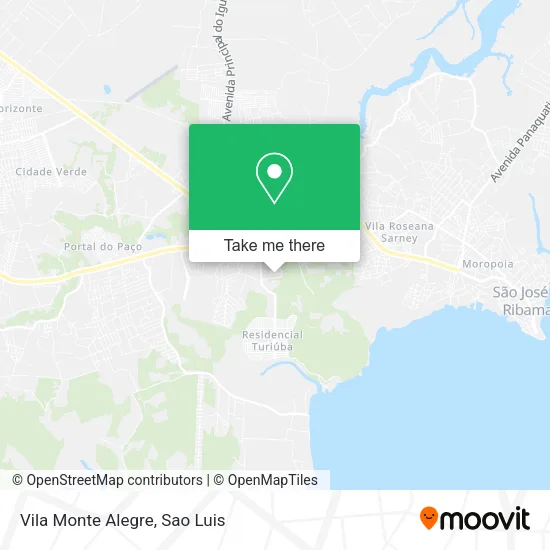 Vila Monte Alegre map
