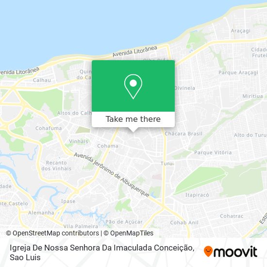 Igreja De Nossa Senhora Da Imaculada Conceição map
