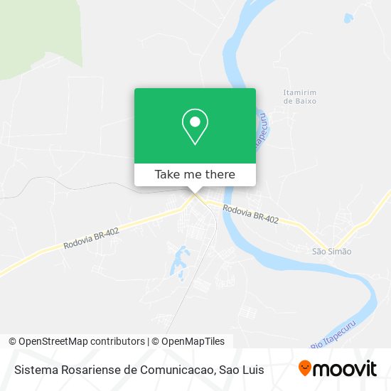 Sistema Rosariense de Comunicacao map