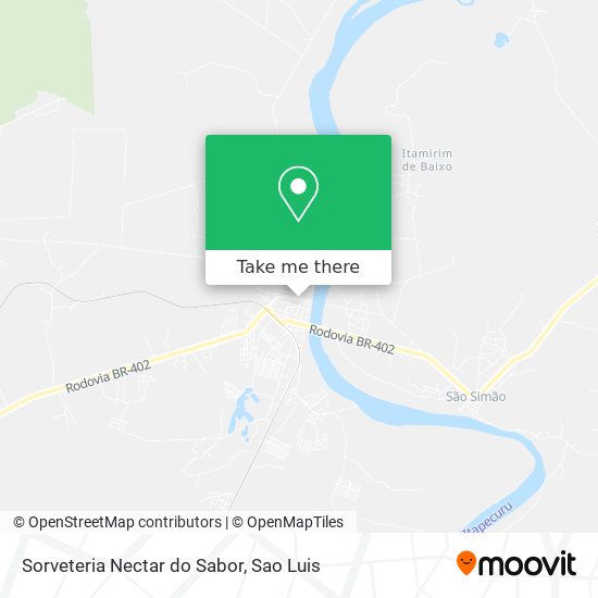 Sorveteria Nectar do Sabor map