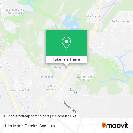 Ueb Mário Pereira map