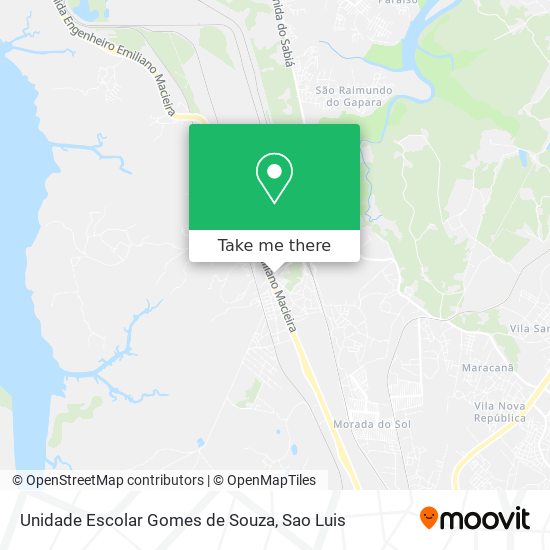 Unidade Escolar Gomes de Souza map
