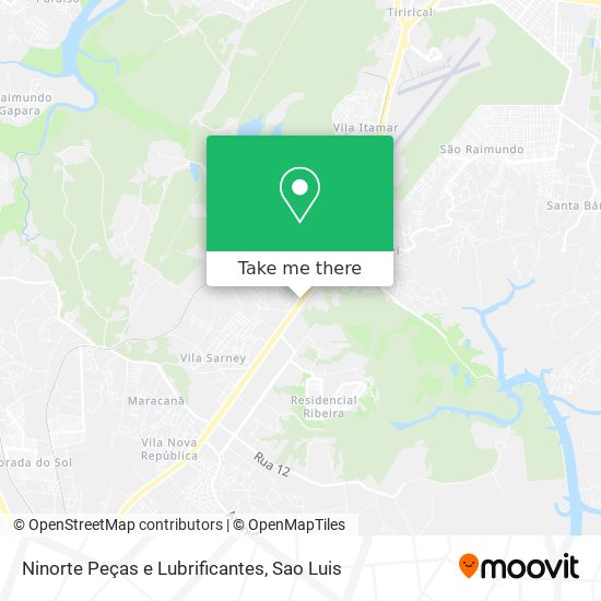 Ninorte Peças e Lubrificantes map
