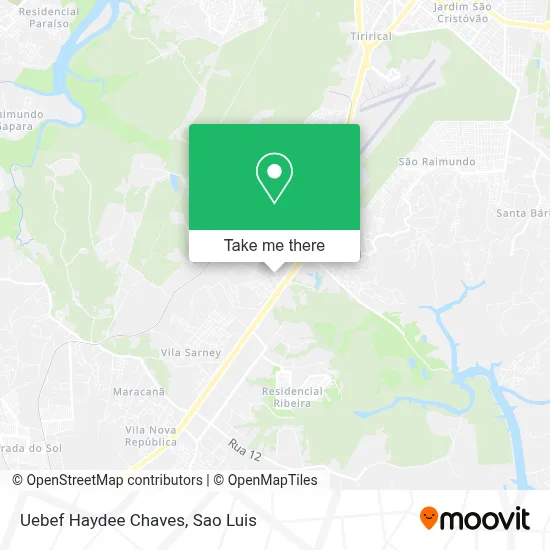 Uebef Haydee Chaves map