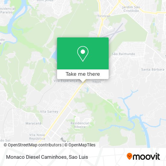 Monaco Diesel Caminhoes map