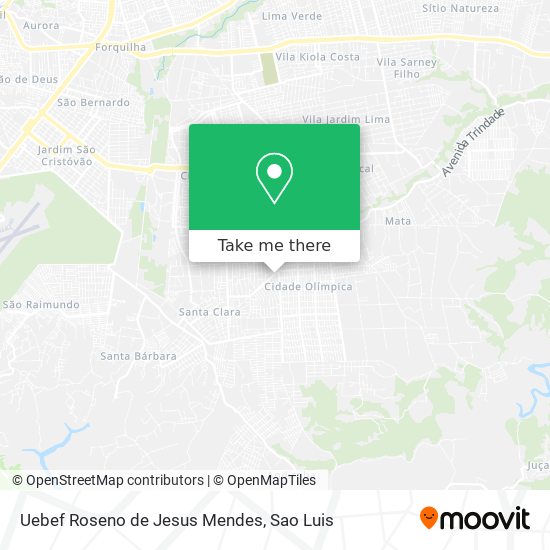 Uebef Roseno de Jesus Mendes map