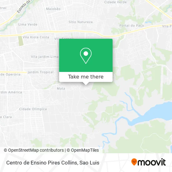 Centro de Ensino Pires Collins map