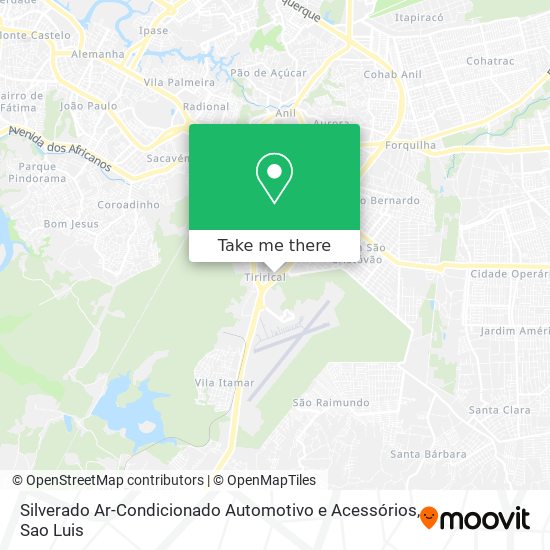 Silverado Ar-Condicionado Automotivo e Acessórios map