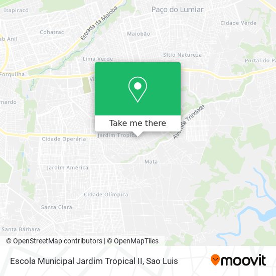 Escola Municipal Jardim Tropical II map