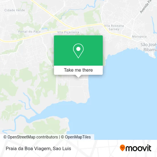 Praia da Boa Viagem map