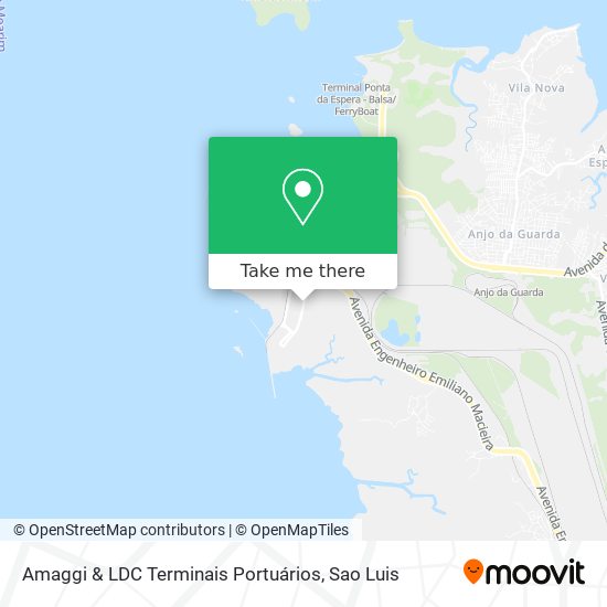 Amaggi & LDC Terminais Portuários map