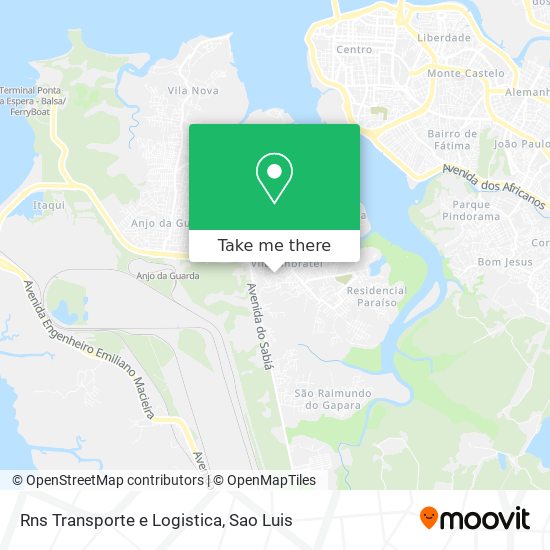 Rns Transporte e Logistica map