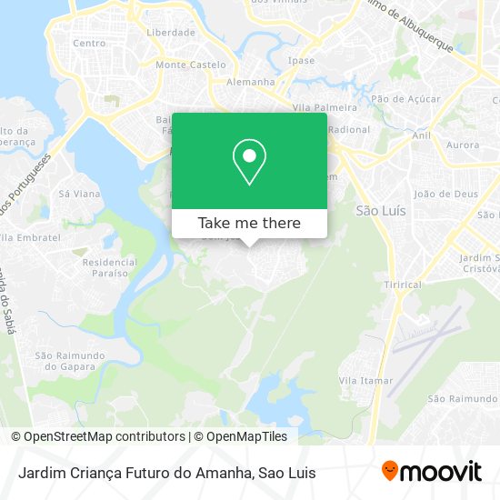 Jardim Criança Futuro do Amanha map