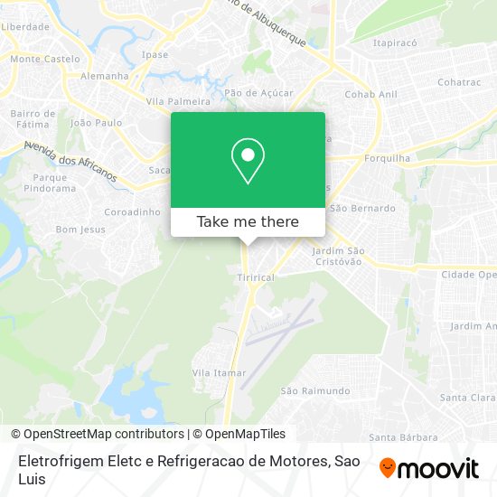 Eletrofrigem Eletc e Refrigeracao de Motores map