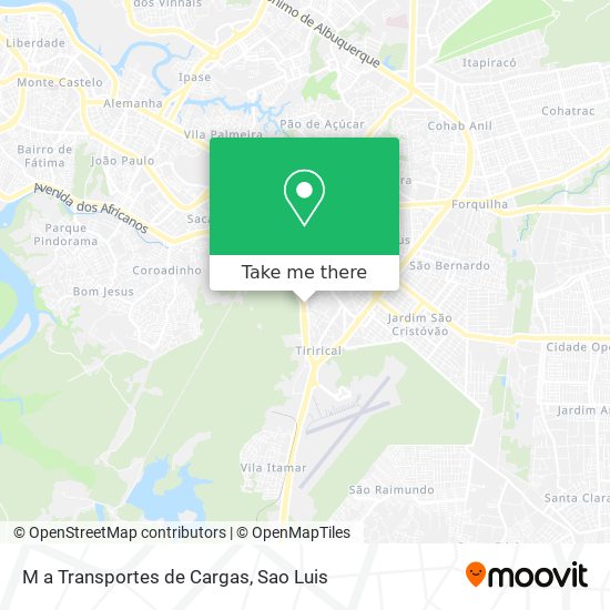 M a Transportes de Cargas map