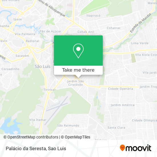 Palácio da Seresta map
