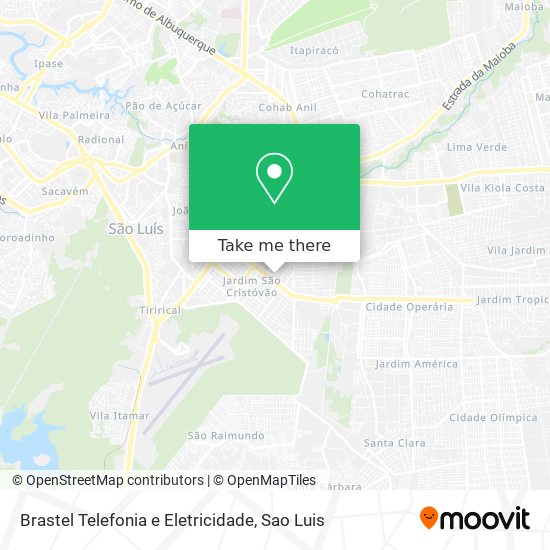 Brastel Telefonia e Eletricidade map