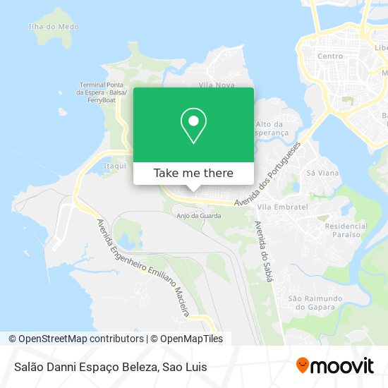 Salão Danni Espaço Beleza map