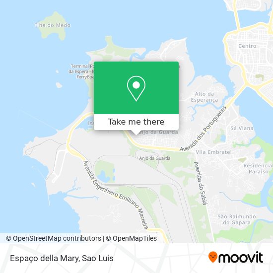 Espaço della Mary map